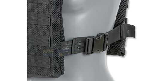 Hengittävät kevyet verkkoliivit, musta