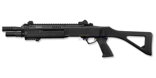 Bo Manufacture Fabarm STF/12-14" Compact kaasutoiminen haulikko, musta