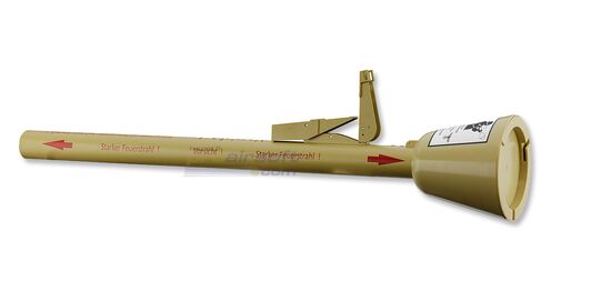 Panzerfaust M100 sinko – 40mm airsoft kranaatinheitin, täysmetalli replika - Panzerfaustin kärki johon 40mm kranaatti asetetaan