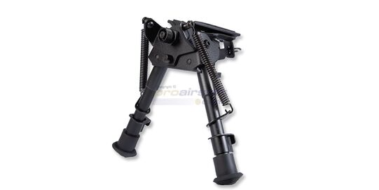 Bluedot Harris type teleskooppi bipod - Bluedot Harris type teleskooppi bipod – säädettävä metallinen bipodi kumitassuilla ja kiskoadapterilla.