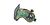 Diablo V3 Metal Mesh Half Mask Digital Woodland
