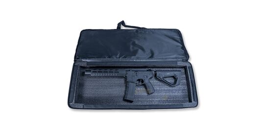 Strike Systems taktinen aselaukku 90x36, Musta