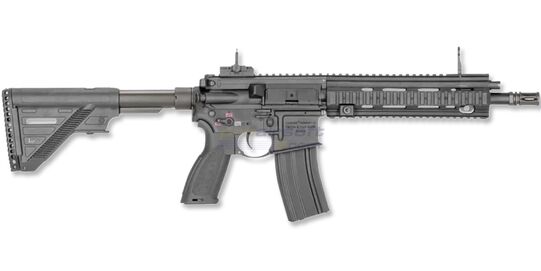 Umarex H&K HK416 A5 AEG (Mosfet) – Licensed Electric Airsoft Rifle with ETU System - Umarex H&K HK416 A5 Sportline AEG black rifle with MOSFET system