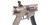 King Arms PDW 9mm SBR Shorty AEG, Dark Earth