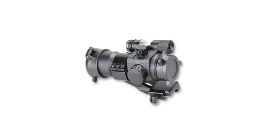 Bluedot Military LX Gen2 puna/viherpistetähtäin laserilla