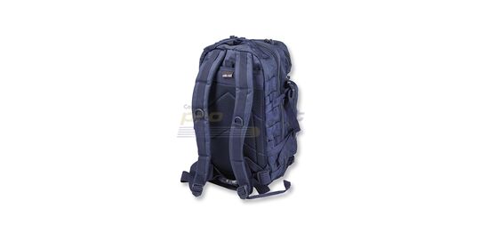 Mil-Tec Assault Backpack 20 L – MOLLE Compatible Tactical Backpack, Blue - Mil-Tec assault backpack padded and breathable back panel