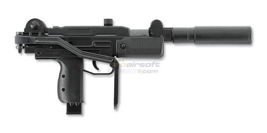 Umarex IWI Mini UZI 4.5 mm Spring Air Rifle – Rifled Barrel and Folding Stock - Umarex IWI Mini UZI 4.5 mm spring air rifle