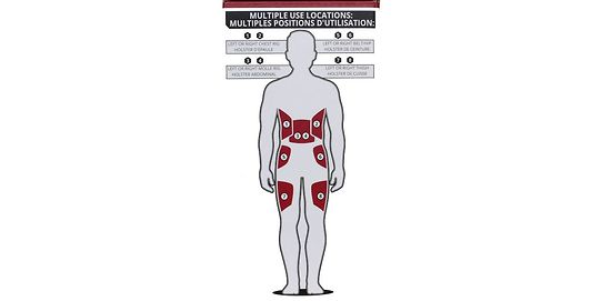 Swiss Arms Adapt-X säädettävä pistoolikotelo, musta