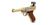 WE Parabellum 4" GBB, Metal Gold