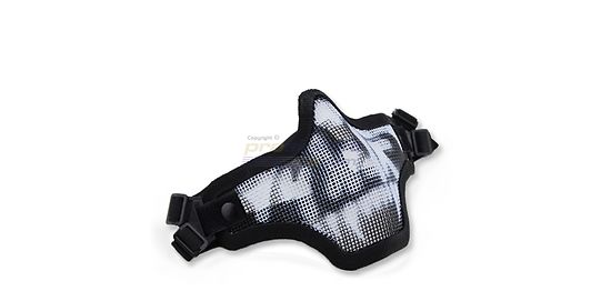 Diablo V1 Mesh Mask, Black Skull