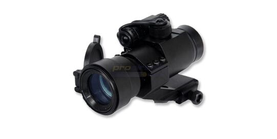 Lancer Tactical Military Type puna/viherpistetähtäin - Lancer Tactical Military Type puna- ja viherpistetähtäin Picatinny cantilever-kiinnityksellä