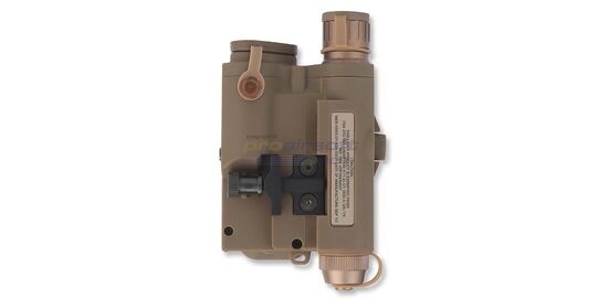 Diablo PEQ-15 yksikkö valolla ja laserilla (IR/pun), hiekka