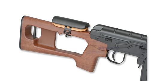 Dragunov SVD TRK-kivääri, puukuvioitu