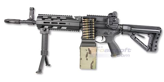 G&G CM16 LMG konekivääri (Mosfet), musta