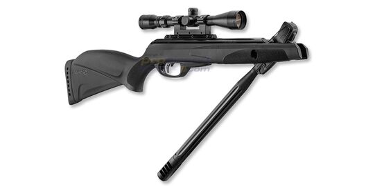 Gamo Replay Black 10x Maxxim IGT Air Rifle 4.5 mm (29 J) - The barrel folds down for easy loading