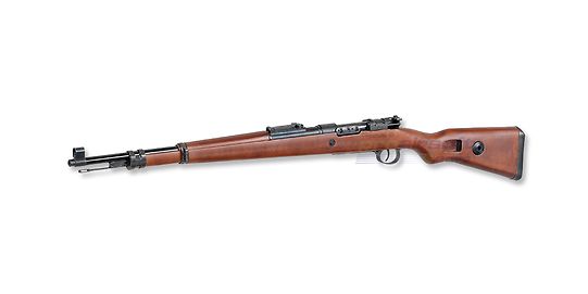 Mauser Kar K98 jousitoiminen kivääri (lippaalla), puutukki
