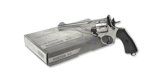 Borner Webley Revolver 4.5mm BB CO2, Silver