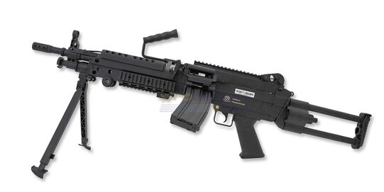 Cybergun FN M249 Para konekivääri, musta