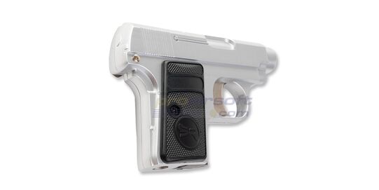 FN Browning M1906 kaasupistooli, hopea