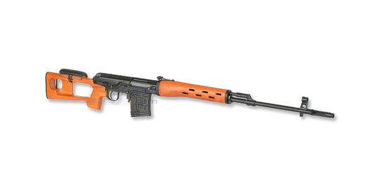 Dragunov SVD TRK-kivääri, puutukki