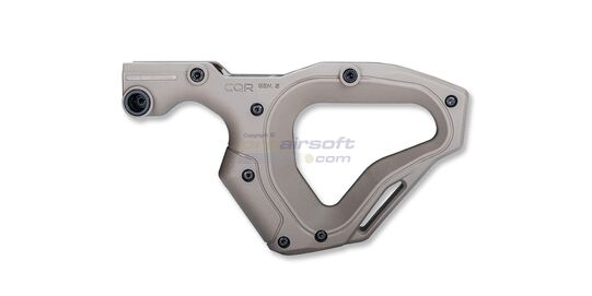 ASG/Hera Arms CQR Gen2 etukahva, hiekka - ASG / Hera Arms CQR Gen2 etukahva – hiekka, ergonominen airsoft-kahva Picatinny-kiinnityksellä