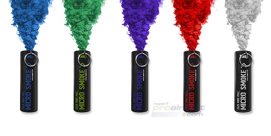 Enola Gaye EG25 Micro Smoke Grenade 5pcs Bundle