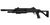 Bo Manufacture Fabarm STF/12-18 Spring Shotgun, Black