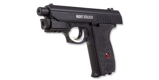 Crosman Night Stalker CO2 ilmapistooli 4.5mm (Laser)