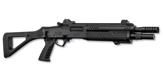 Bo Manufacture Fabarm STF/12-14" Compact kaasutoiminen haulikko, musta