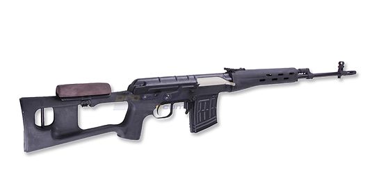 Dragunov SVD Sniper Rifle AEG, Metal Black