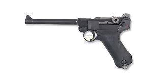 WE Parabellum P.08 6" kaasupistooli