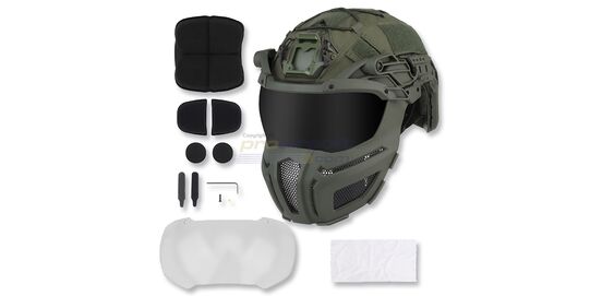 Diablo Fast FPR kypärä, vihreä