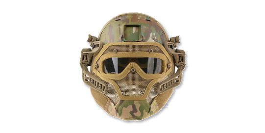 Fast BJ modulaarinen täyskypärä, multicam