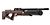 Aselkon MX9 PCP ilmakivääri 6.35mm, puutukki