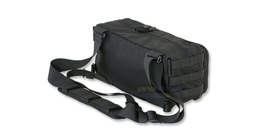 Ratalaukku kompakti, musta