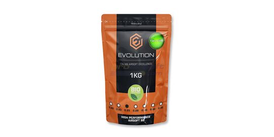 Evolution High Performance valojuova 0,25g 4000kpl biokuulat - Evolution Bio Tracer 0,25g biokuulat – 4000kpl pussi, vihreä valojuovamalli airsoft-käyttöön