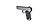 WE TOKAREV 33 KAASUPISTOOLI, HOPEA