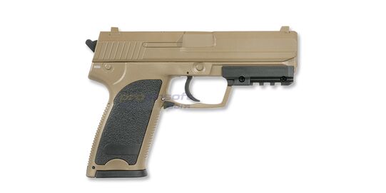 Cyma USB sähköpistooli Mosfet Edition, hiekka