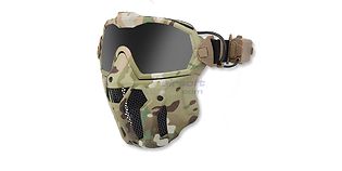 Diablo WST Pro maski tuulettimella, multicam