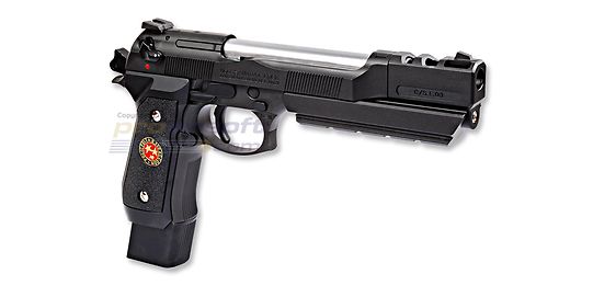 WE M92 Barry Burton Biohazard kaasupistooli, metalli