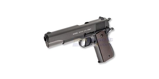 Cybergun 1911 A1 Auto Ordnance CO2 ilmapistooli 4.5mm, rihlattu piippu, musta