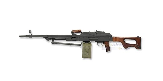 A&K PKM konekivääri, metalli puutukki
