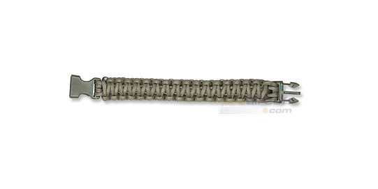 Mil-Tec Paracord-ranneke (265cm), vihreä