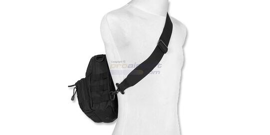 Tactical Shoulder Bag, Black - Perfect for outdoor trips, hunting and everyday carry