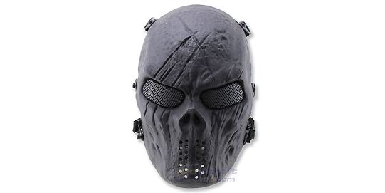 Diablo Alien maski, musta