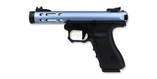 WE Galaxy G-series kaasupistooli, sininen