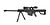 Barrett M82A1 Sniper Rifle Spring Action with scope