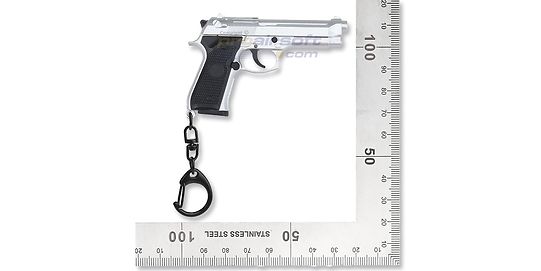 Diablo avaimenperä Beretta M92, Hopea