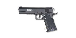 Swiss Arms M1911 Match ilmapistooli 4,5mm CO2