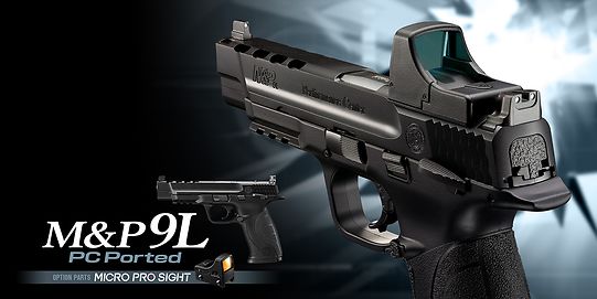 Marui M&P9L PC blowback kaasupistooli